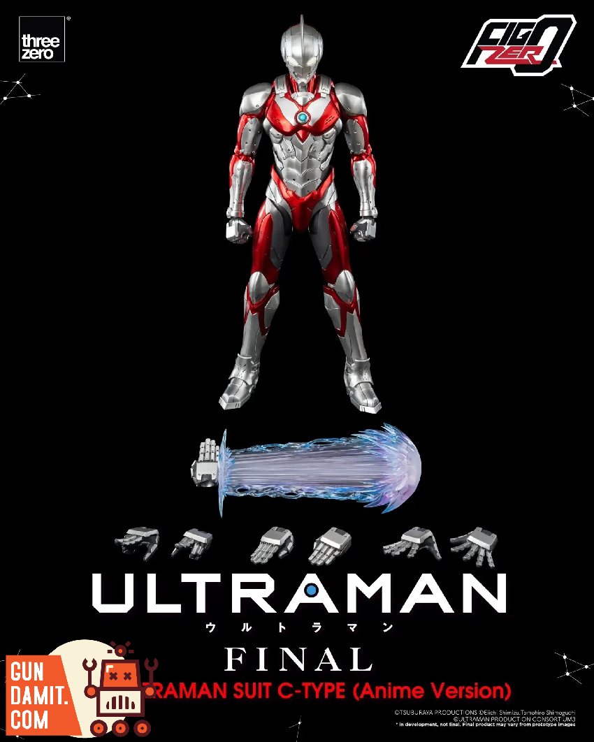 Threezero 3Z0509 1/6 FigZero Ultraman Suit C-type Anime | GunDamit.com