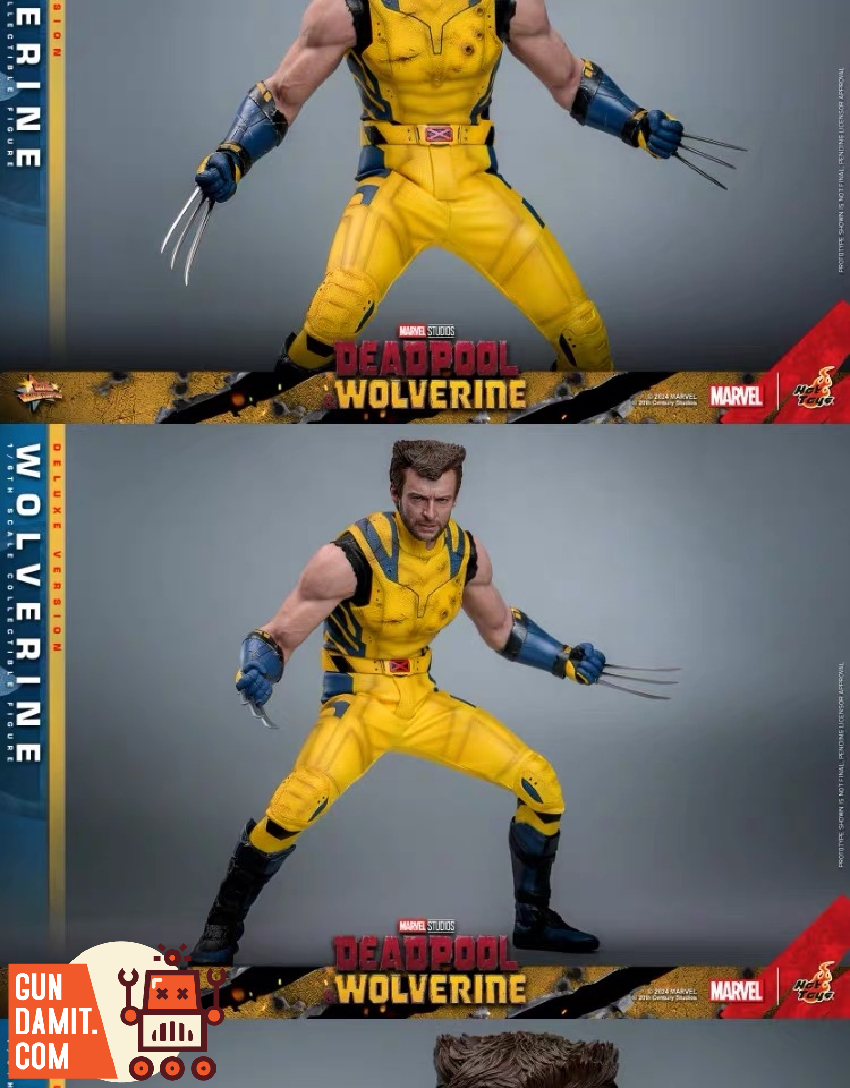 Hot Toys 1/6 MMS754 Deadpool & Wolverine Wolverine Deluxe Version