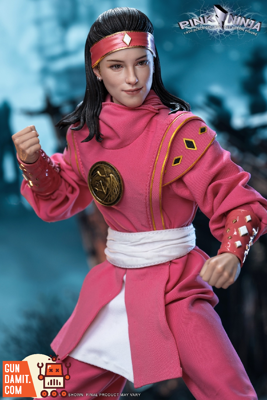 TOYS BATTALION 1/6 ピンク ニンジャ TB018 Ninja Toys Battalion 1/6 TB018 Pink Ninja - GunDamit Store