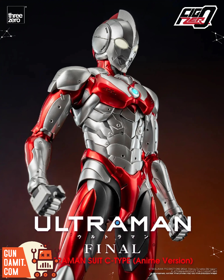 Threezero 1/6 FigZero Final Season Ultraman Suit C-type
