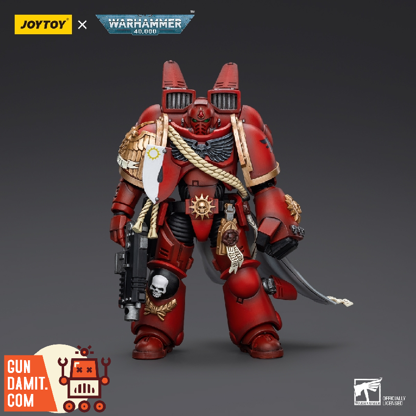 JoyToy Source 1/18 Warhammer 40K Blood Angels Captain With Jump Pack -  GunDamit Store