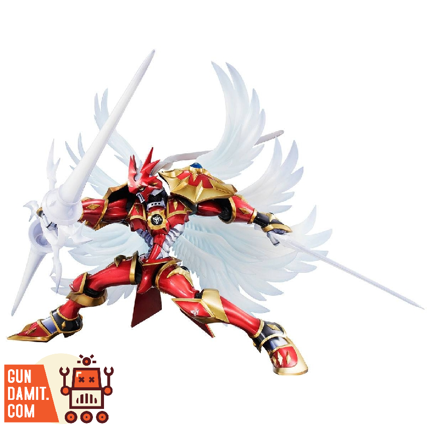 ディジモン C.G. 20th Edition レッド・イエローセット Bandai Megahouse Digimon Adventure G.E.M. Series Dukemon Crimson