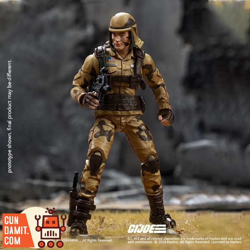 Hiya Toys 1/18 Exquisite Mini G.I. Joe Dust Action Figure