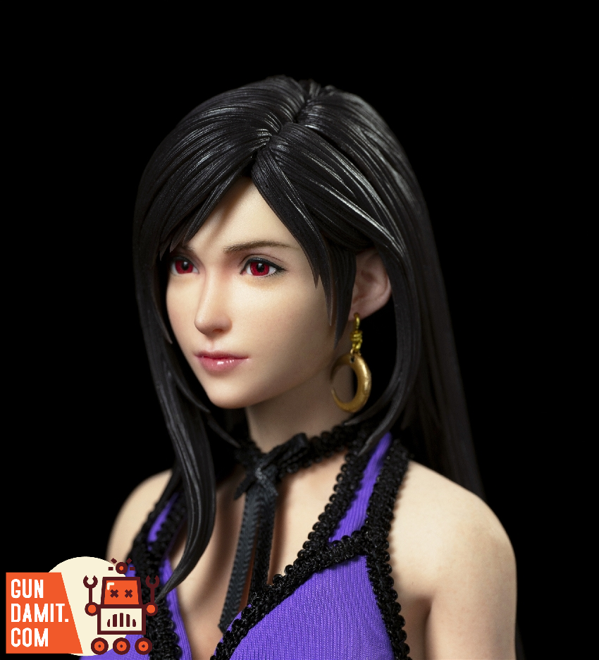 Acgart ACG ティファ 1/6 スケール　ヘッド 素体無し 微笑み Acgart ACG ティファ 1/6 スケール ヘッド 素体無し 微笑み