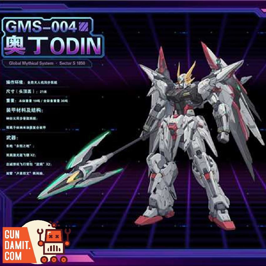 Cang-Toys Gms-004 War of The God Sector S 1850 Odin lev