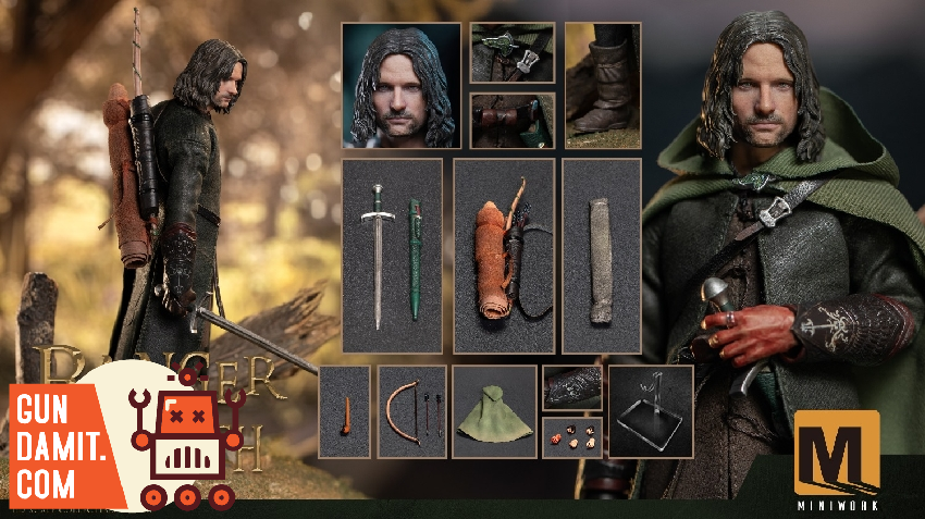 Miniwork 1/12 MW-001 Ranger of The North - GunDamit Store