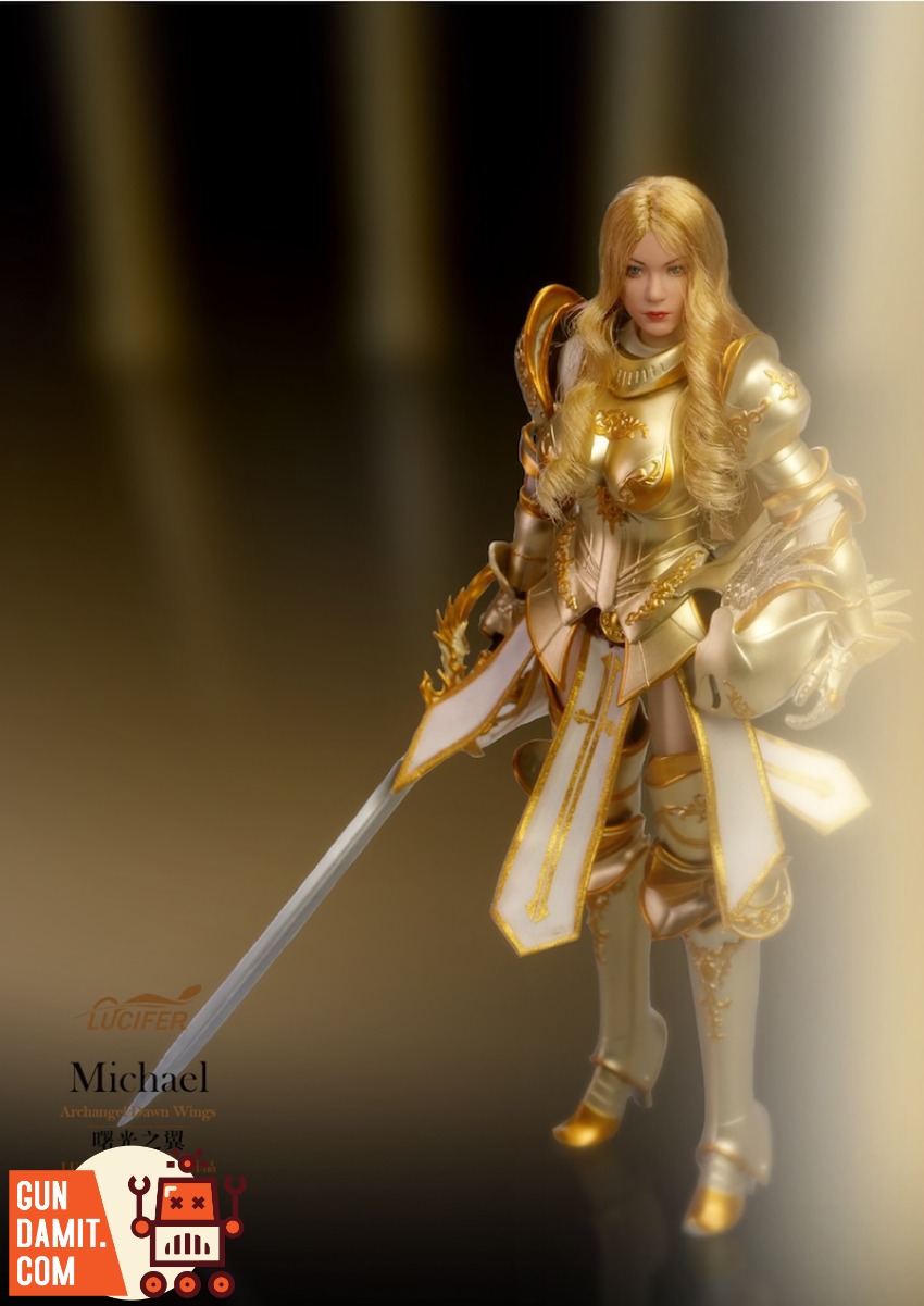 Lucifer 1/12 LXF2311A Archangel Dawn Wings Michael Golden Version