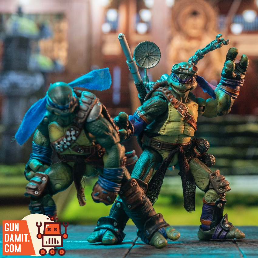 Fury Toys 1/12 Samurai Turtles Donatello & Master Splinter