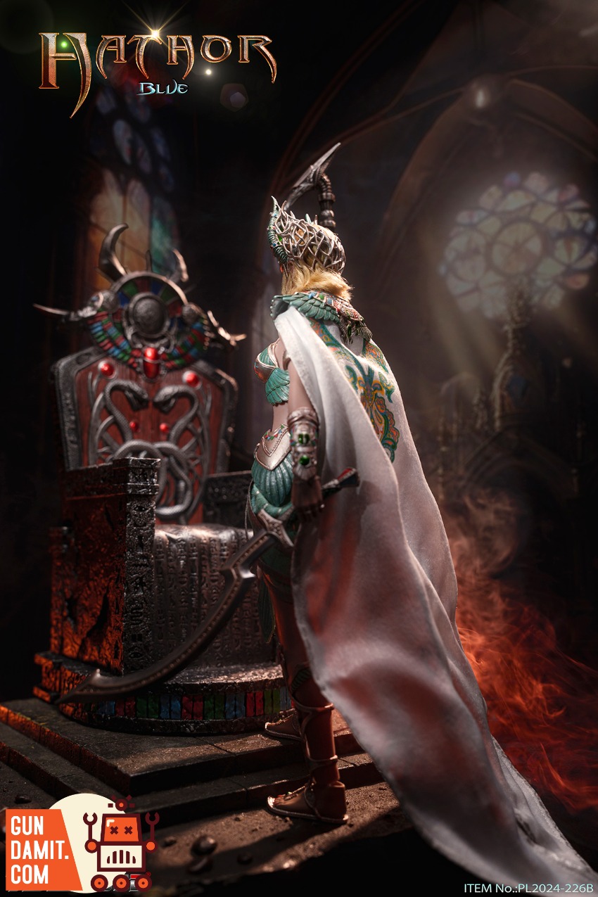 TBLeague フィギュア Hathor Blue PL2024-226B TBLeague 1/6 PL2024-226 Ancient Egyptian Mythology Hathor