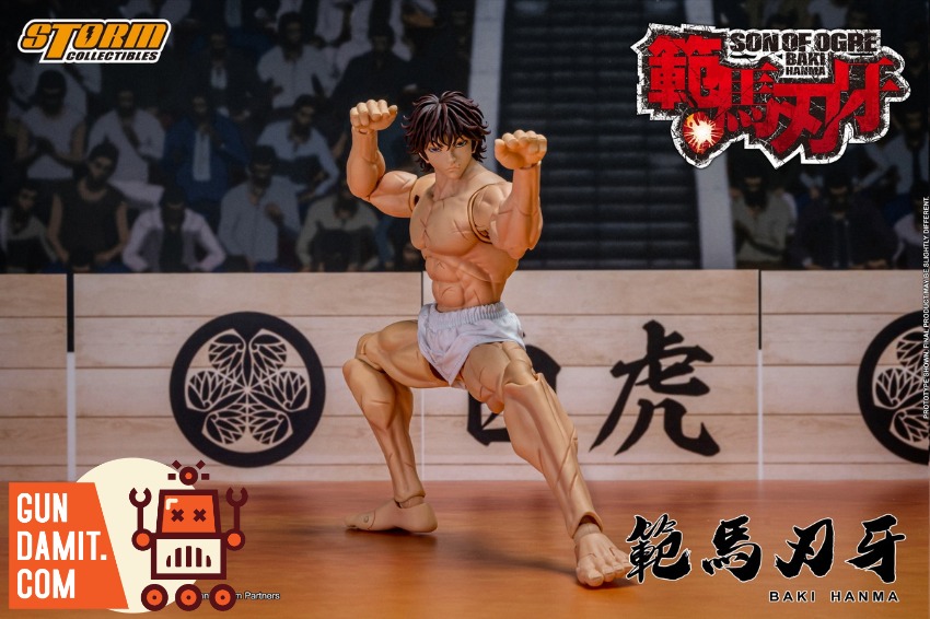 Storm Toys 1/10  範馬刃牙 KIBK05 Baki Hanma Pre-order Storm Toys KIBK05 1/12 Baki Hanma Son of The Ogre