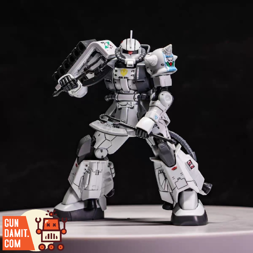 Xingdong Moxing 1/144 HG Gundam GTO Zaku White Wolf Song Yongzhen