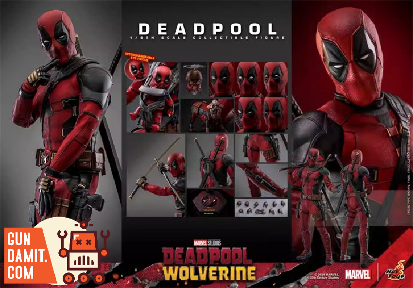 Hot Toys 1/6 MMS746 Deadpool & Wolverine Deadpool - GunDamit Store