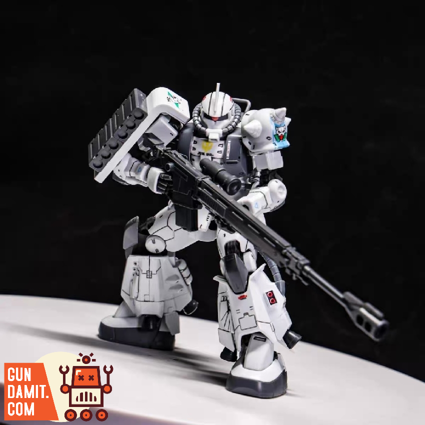 Xingdong Moxing 1/144 HG Gundam GTO Zaku White Wolf Song Yongzhen