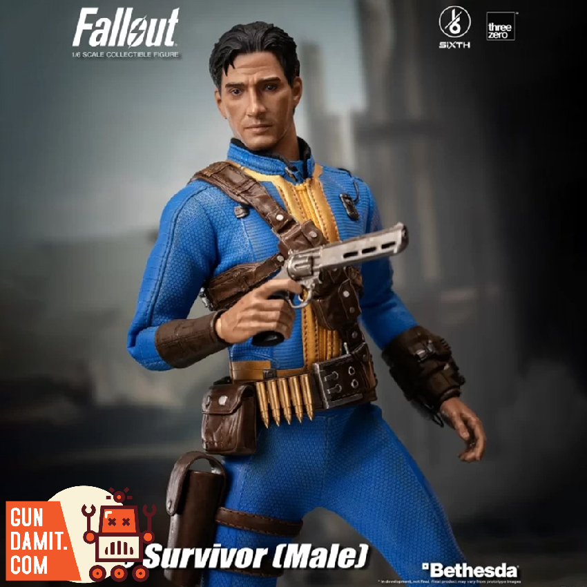 threezero 1/6 フォールアウト ソール・サバイバー 男 3Z0541 Threezero 1/6 Fallout Sole Survivor Male - GunDamit Store