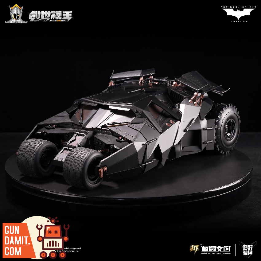 Modoking 1/12 The Batman: The Dark Knight Batmobile & Batpod Model