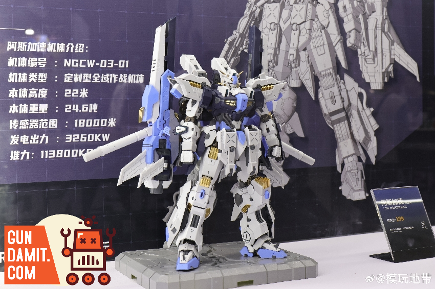 ASGARD 1/100 MGサイズ 完成品 Eddas Technology 1/100 Asgard Model Kit - GunDamit Store