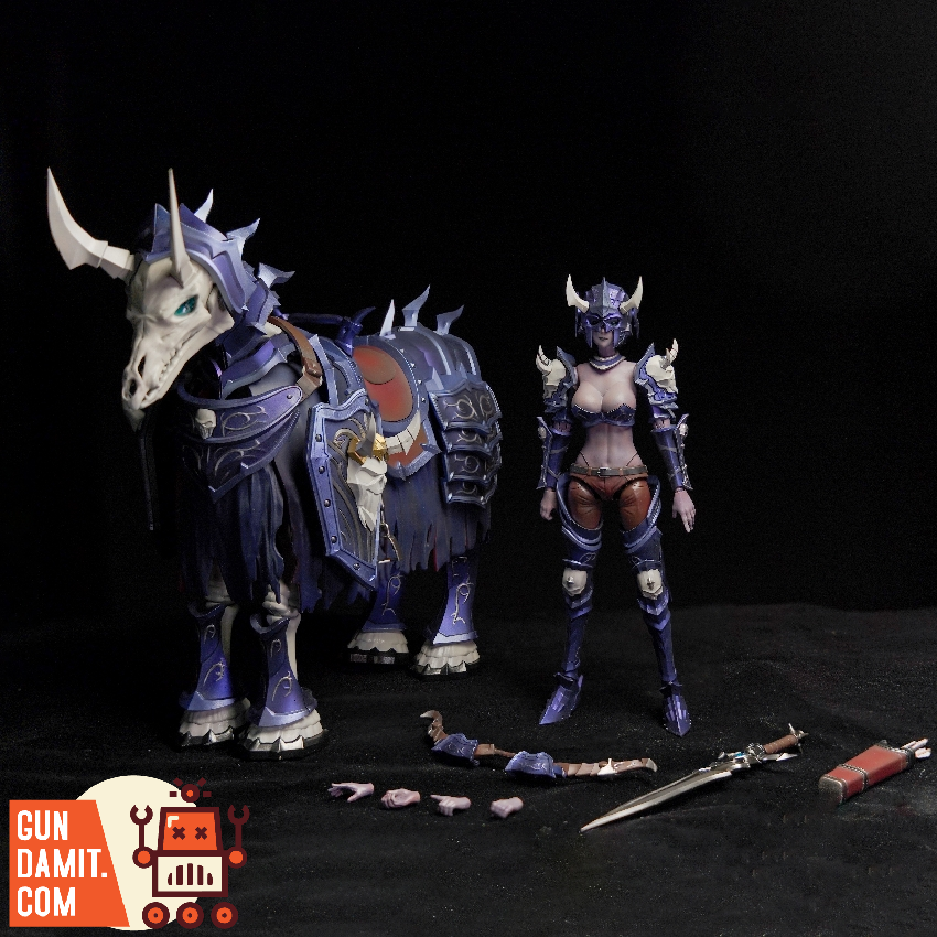 thumbnail image 2 of 1/18 Resin Model Kit – Ancient Knight On Horse – Unpainted Unassembled – A-1268 2 of 6