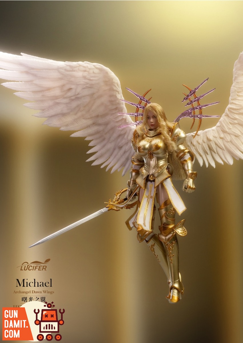 Lucifer 1/12 LXF2311A Archangel Dawn Wings Michael Golden Version