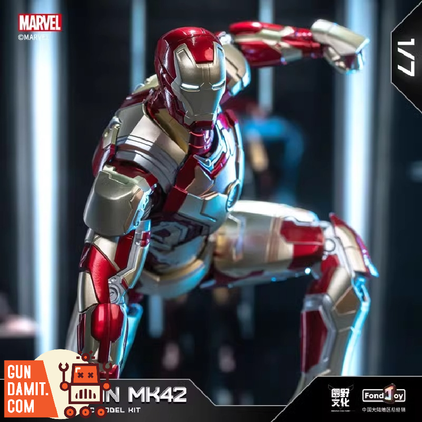 FondJoy 1/7 Iron Man MK42 Mark XLII Marvel Model Kit | GunDamit.com