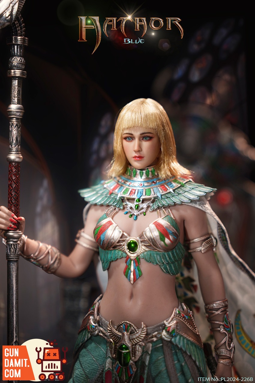 TBLeague フィギュア Hathor Blue PL2024-226B TBLeague 1/6 PL2024-226 Ancient Egyptian Mythology Hathor