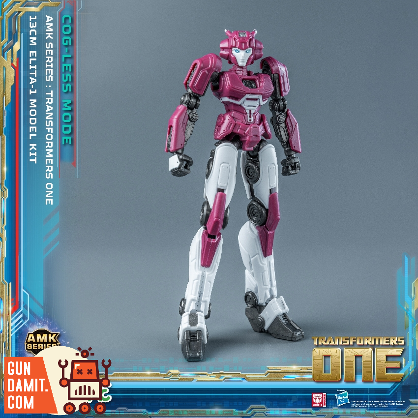 Yolopark AMK Series Transformers One Elita Cog-Less Mode Pre-Assembled Model Kit