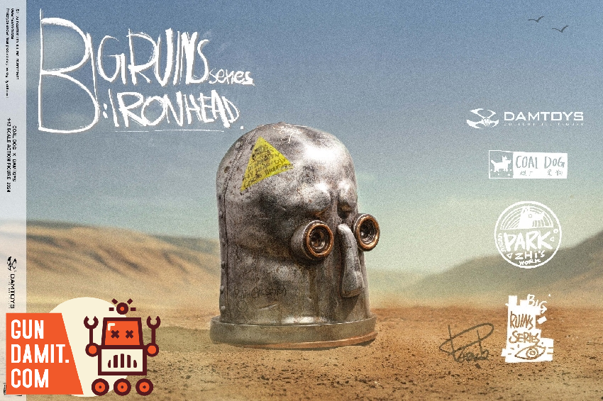DAMTOYS X COALDOG 1/12 PES036 Big Ruins Series Iron Head