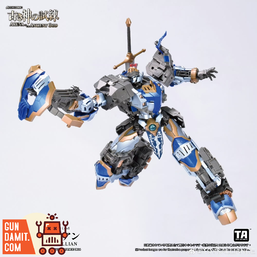 Toys Alliance AAG-01 Archecore Brave vs Brave Troll-Armor Thunder