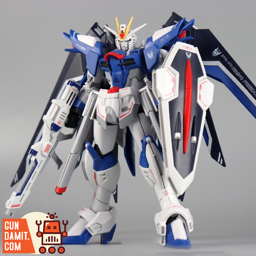 Eastern Red 1/144 HG Gundam Rising Freedom Fighter Enlarged