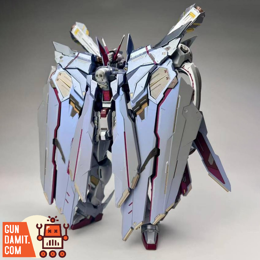 しろいし HeiXiu Paralyzed Warrior MB Silver Pirate Gundam Model Kit