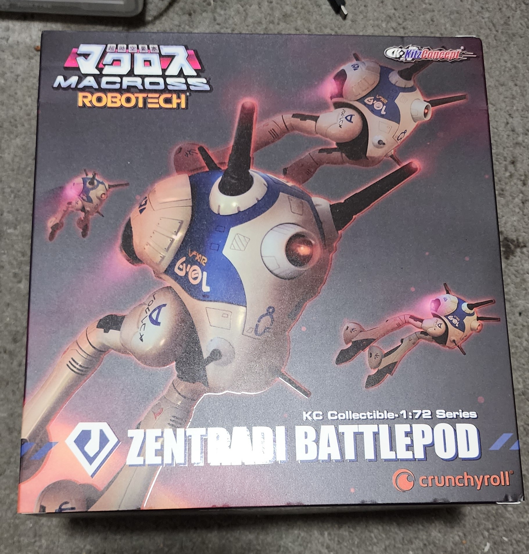 Reviews of Kitzconcept 1/72 Macross Zentradi Battle Pod