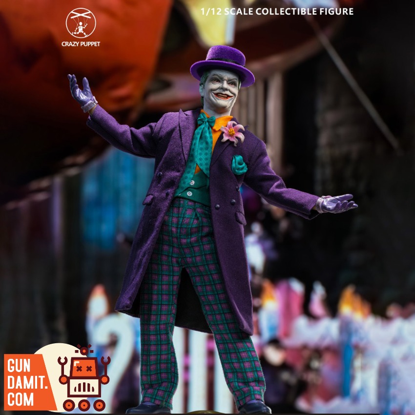 Reviews of Crazy Puppet Toys x Nicetoys 1/12 CP2401 Joker 1989