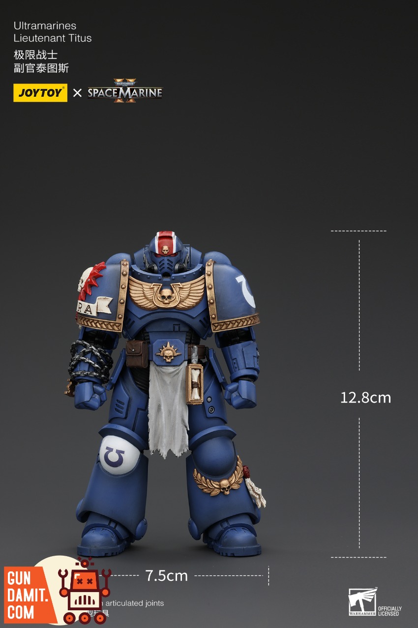 JoyToy Source 1/18 Warhammer 40K Ultramarines Lieutenant
