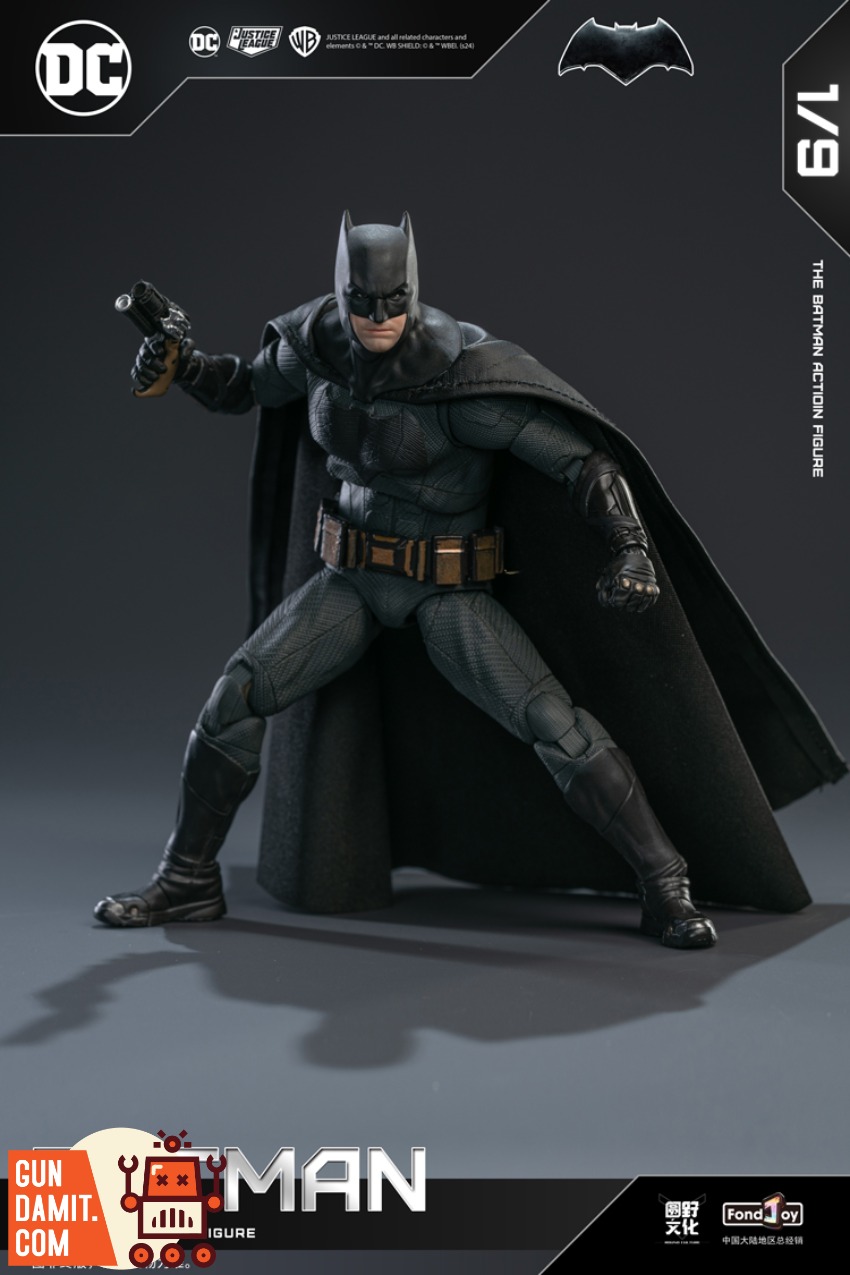 Fondjoy 1/9 バットマン アーマード FondJoy DC BVS Heavily Armed Batman 1/9 Complete Action