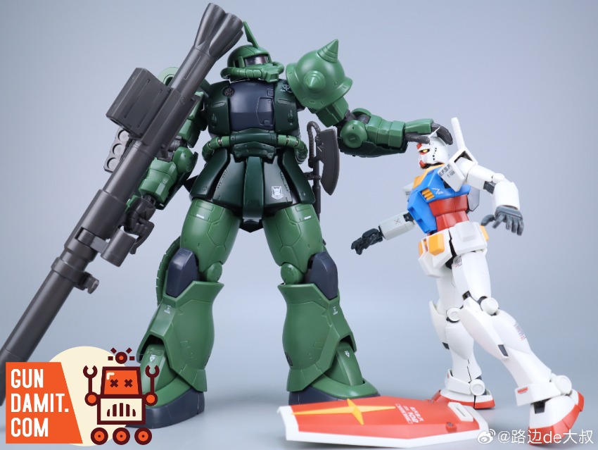 Fangdajing 1/72 Zaku II GTO Green Grunt Version Kit | GunDamit.com