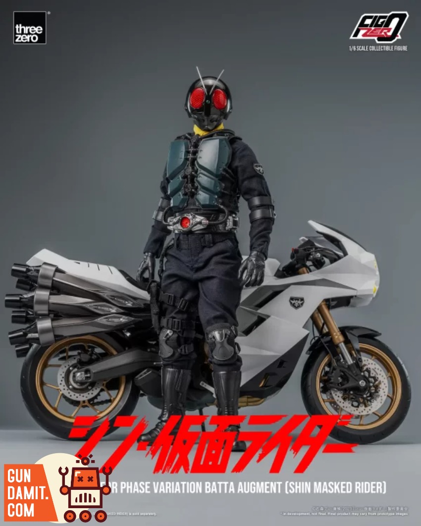 Threezero 1/6 Figzero Shin Masked Rider Cyclone for Phase