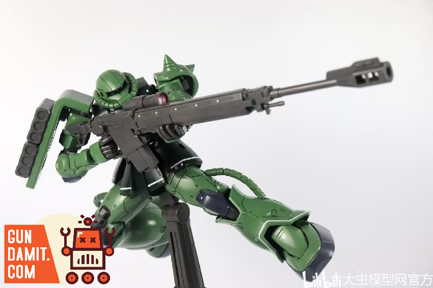 Fangdajing 1/72 Zaku II Gto Green/Grunt Version - GunDamit Store