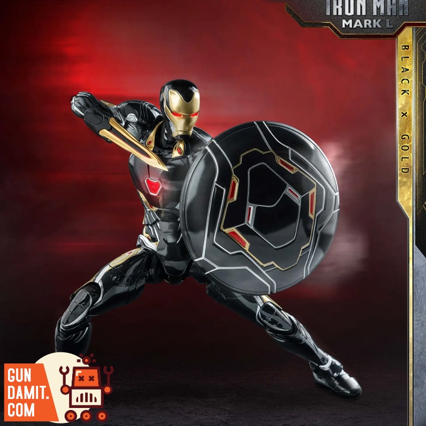 Threezero Marvel DLX Iron Man Mark 50 Black x Gold Version