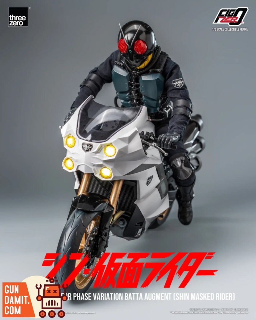 shin様 Threezero 1/6 Figzero Shin Masked Rider Cyclone for Phase