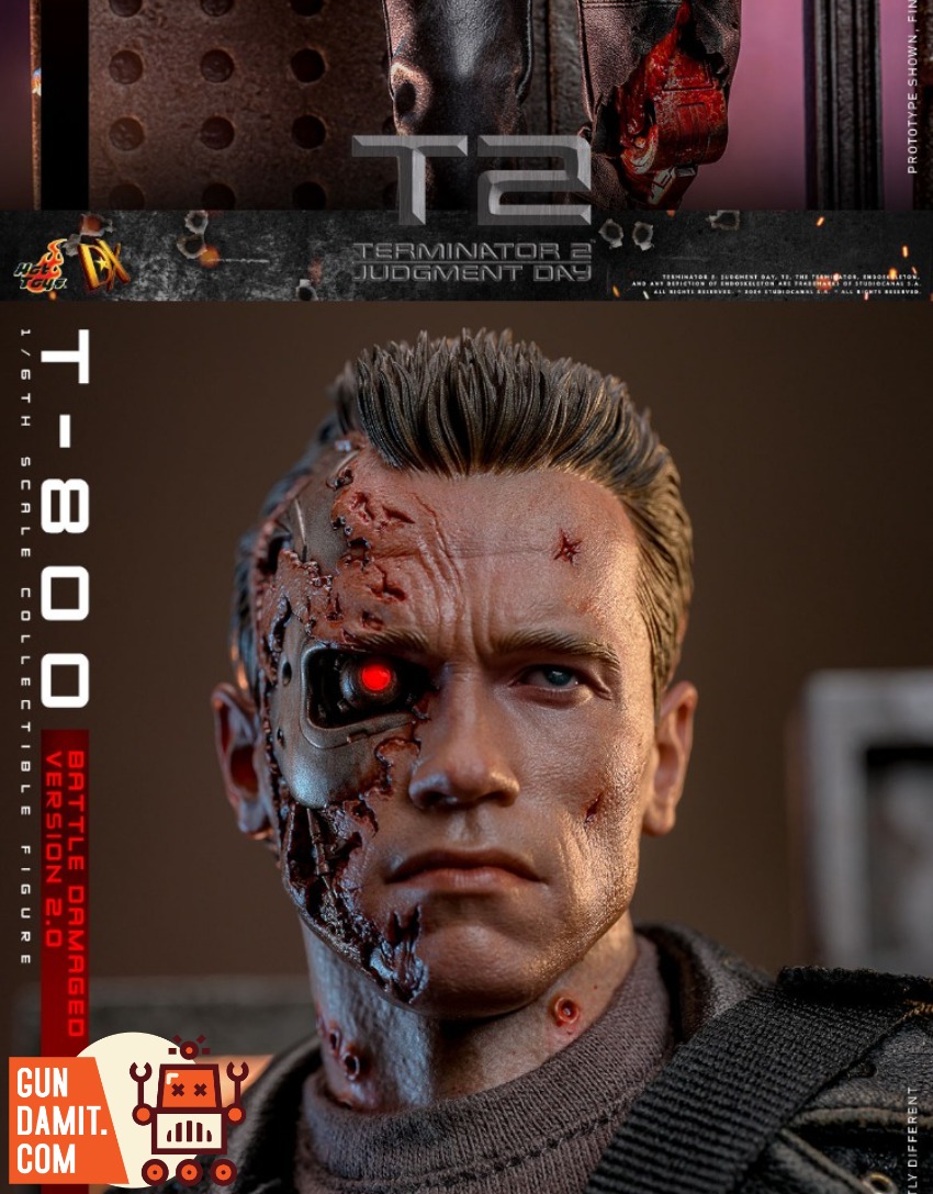 Terminator③1/6[Ｔ−600•VS•T−X(改)]最終値下げ!! 终结者2018》里的T600的设计真不错。感觉就像是T800的进化版