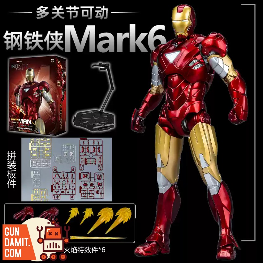 Reviews of Fondjoy 1/12 Marvel Infinity Saga Series Iron Man Mark6