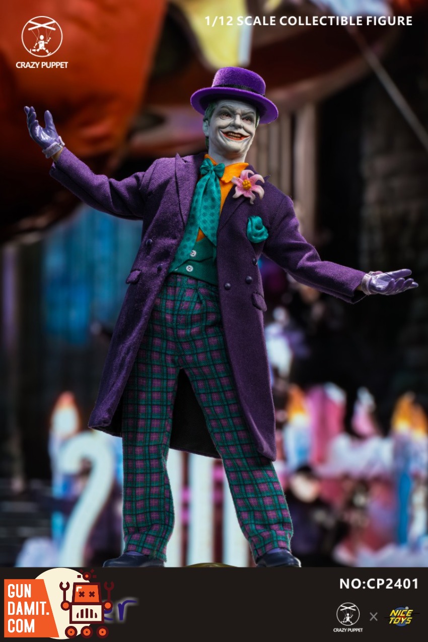 Crazy Puppet Toys x Nicetoys 1/12 CP2401 Joker 1989
