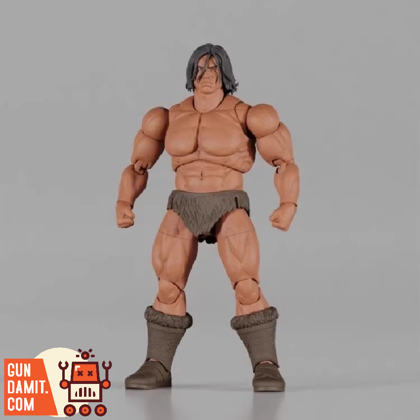 Brutal Realm 1/12 American Flesh Colored Male Warrior Body