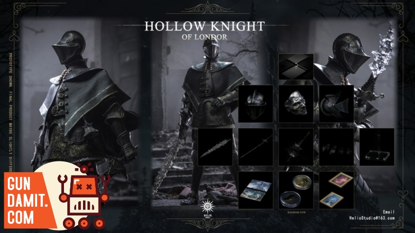 Helio Studio 1/6 DS01 Hollow Knight of Londor - GunDamit Store