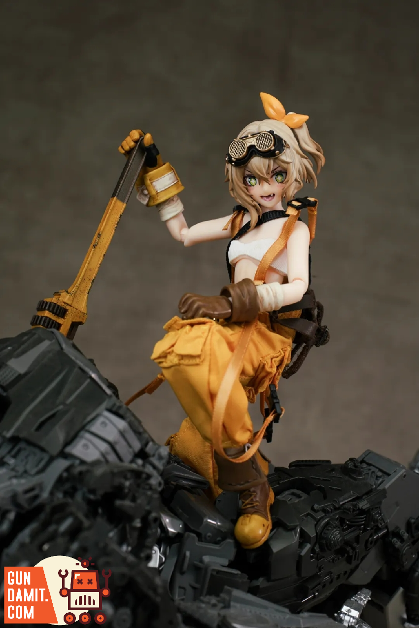 HASUKI 1/12 PA007 Pocket Art Series Mechanic Fiona - GunDamit Store