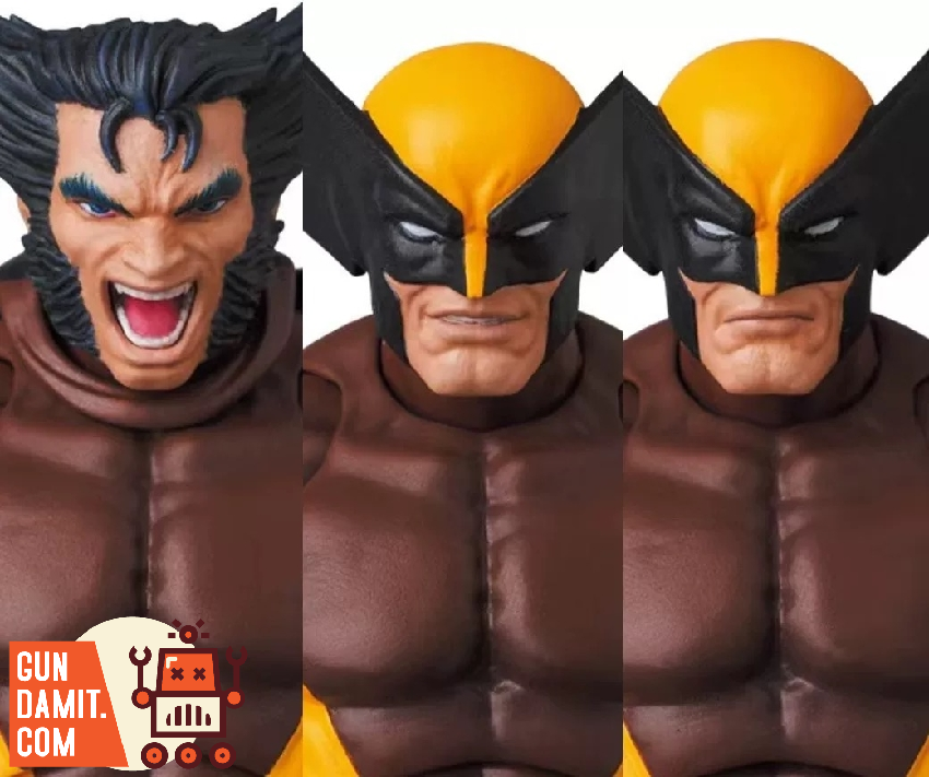 CT Mafex138 X-Men Medicom Toy Wolverine Brown Comic Version