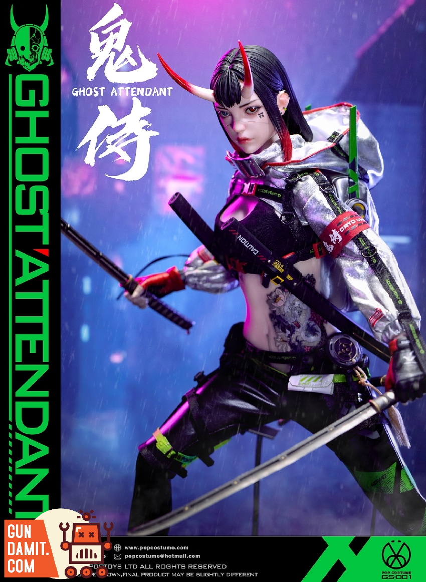 POP COSTUME 1/6 GS-001 Ghost Attendant | GunDamit.com