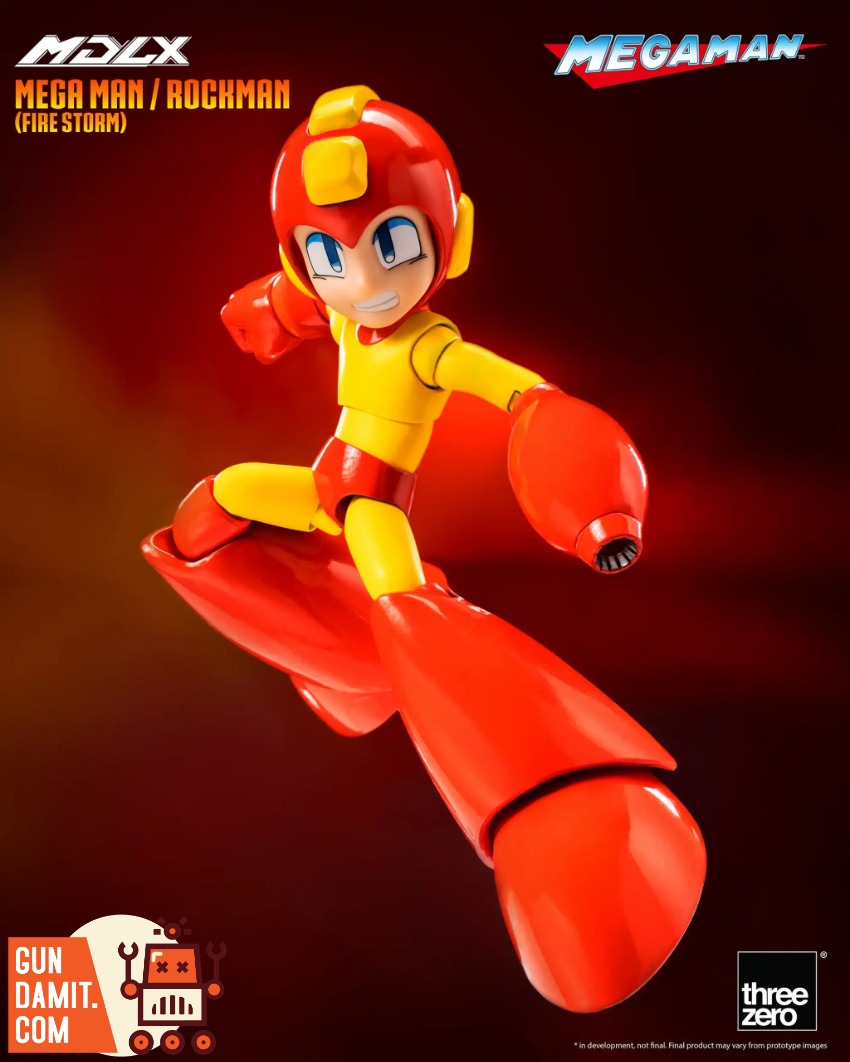 Threezero MDLX Mega Man / Rockman Fire Storm - GunDamit Store