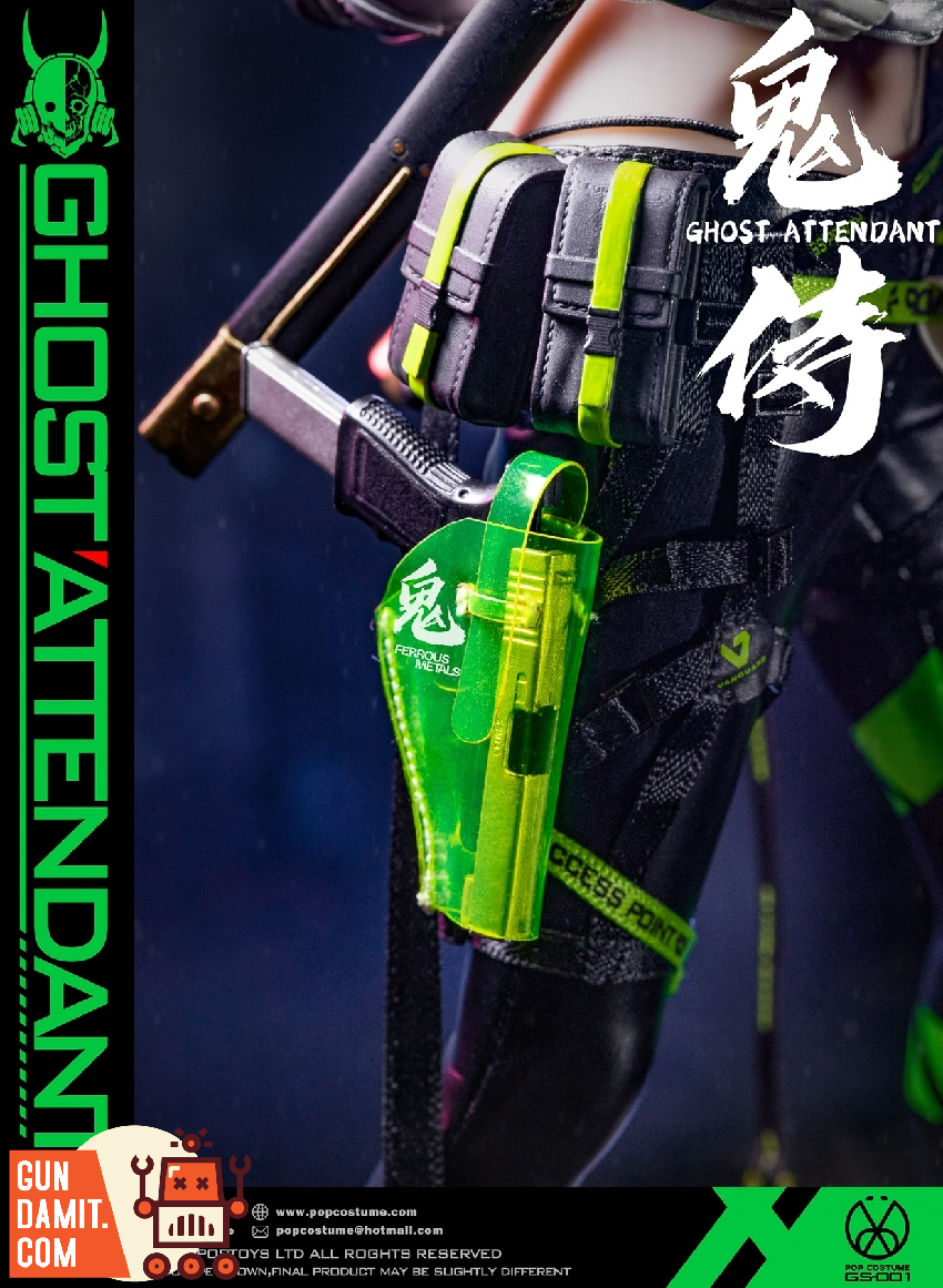POP COSTUME 1/6 GS-001 Ghost Attendant,POP COSTUME