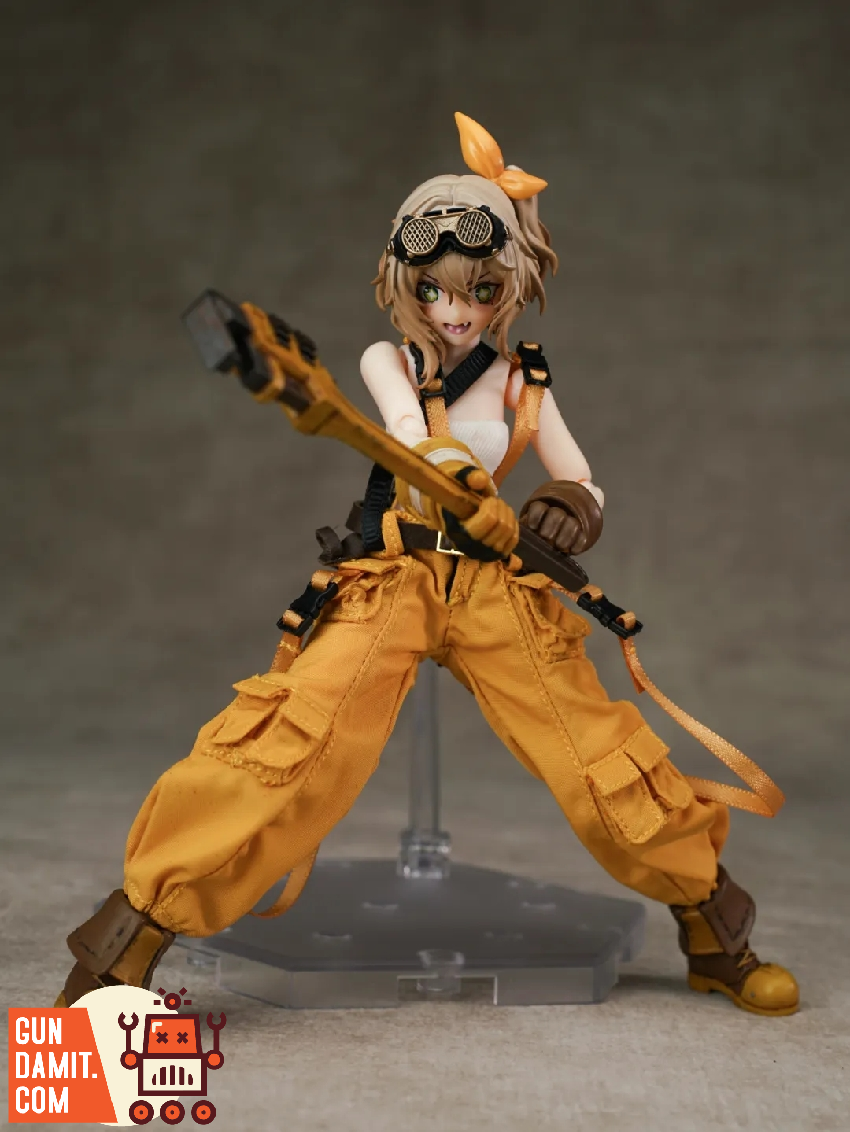 フィオーナ　ミニチュア HASUKI 1/12 PA007 Pocket Art Series Mechanic Fiona - GunDamit Store