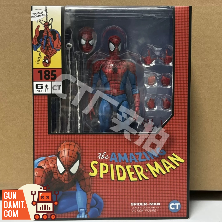 CT Mafex185 Marvel Legends Spider-Man Peter Parker,CT